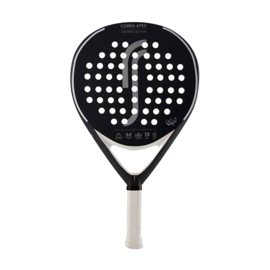 padel racket RS Padel Cobra Apex Edition zwart grijs vrouw 2023 - Zona padel racket RS Padel Cobra Apex Edition zwart grijs vrouw 2023 - Zona