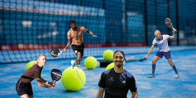 Acht sporters die gek van padel zijn