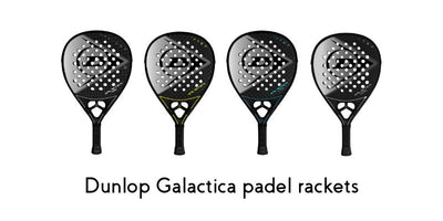 Nieuwe Dunlop padel rackets!