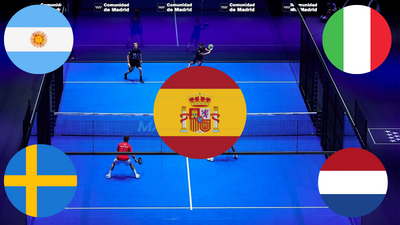Dit zijn de top 15 landen met de meeste padelbanen: Nederland in de top 5!