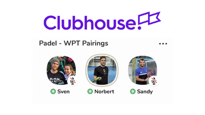 Entree Padel in 'Clubhouse'!