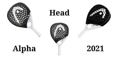 Eén van de meest succesvolle Head padel rackets: de Alpha lijn