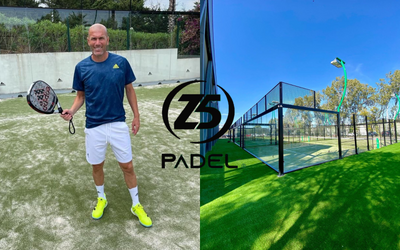 Bijzonder project opgezet door Zidane; padel na het voetballen