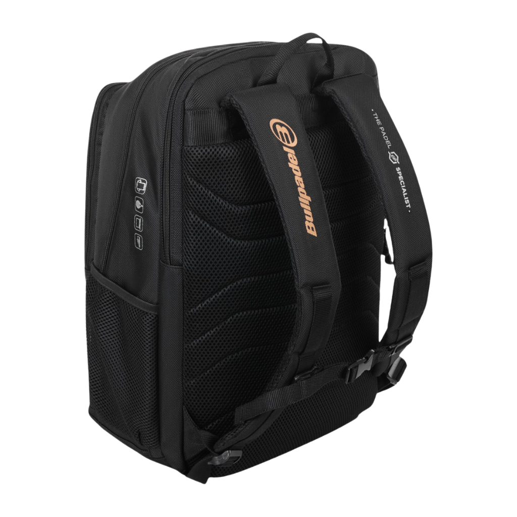 Bullpadel BPM25007 VERTEX 005-zwart Rugtas