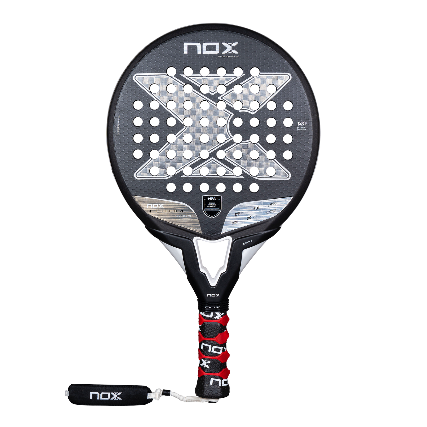 NOX FUTURE CONTROL 12K ALUM RACKET