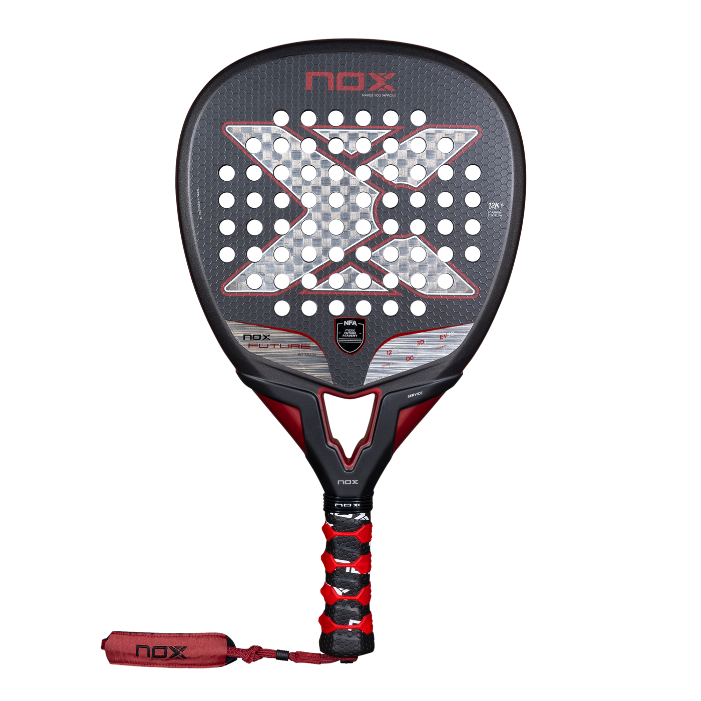 NOX FUTURE ATTACK 12K ALUM RACKET