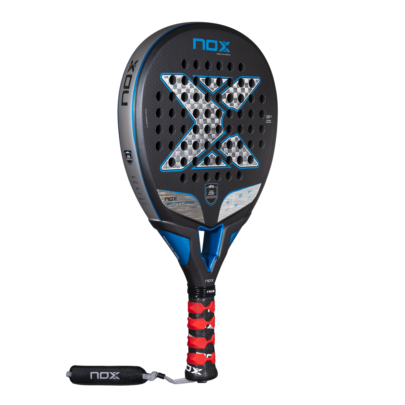 NOX FUTURE HYBRID 12K ALUM RACKET