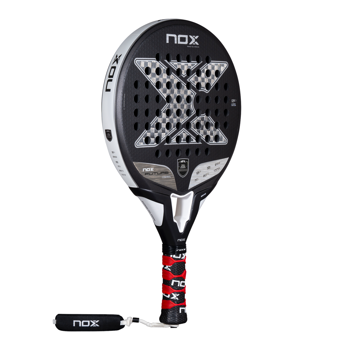 NOX FUTURE CONTROL 12K ALUM RACKET