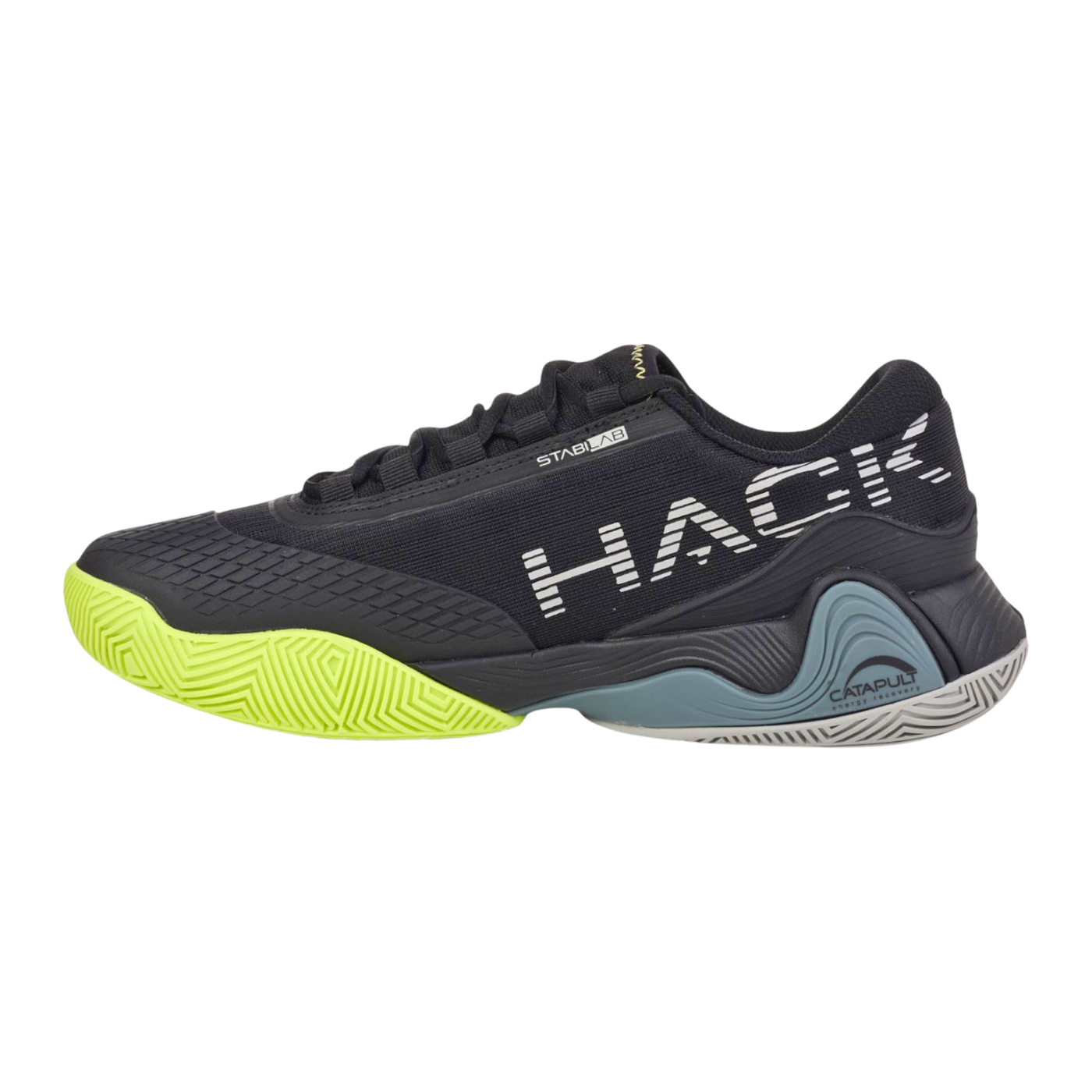 Bullpadel Hack Vibram 25I zwart padelschoenen