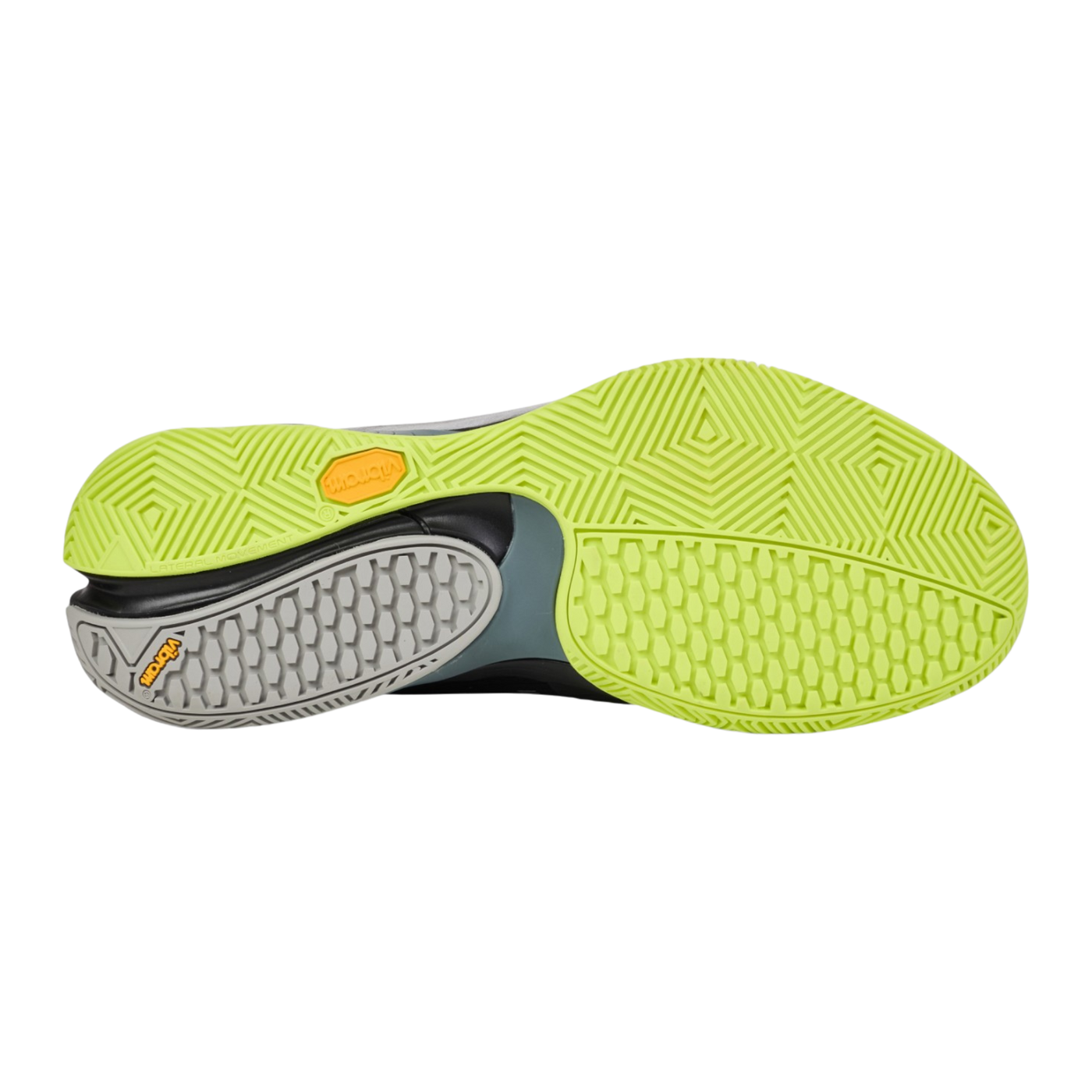 Bullpadel Hack Vibram 25I zwart padelschoenen