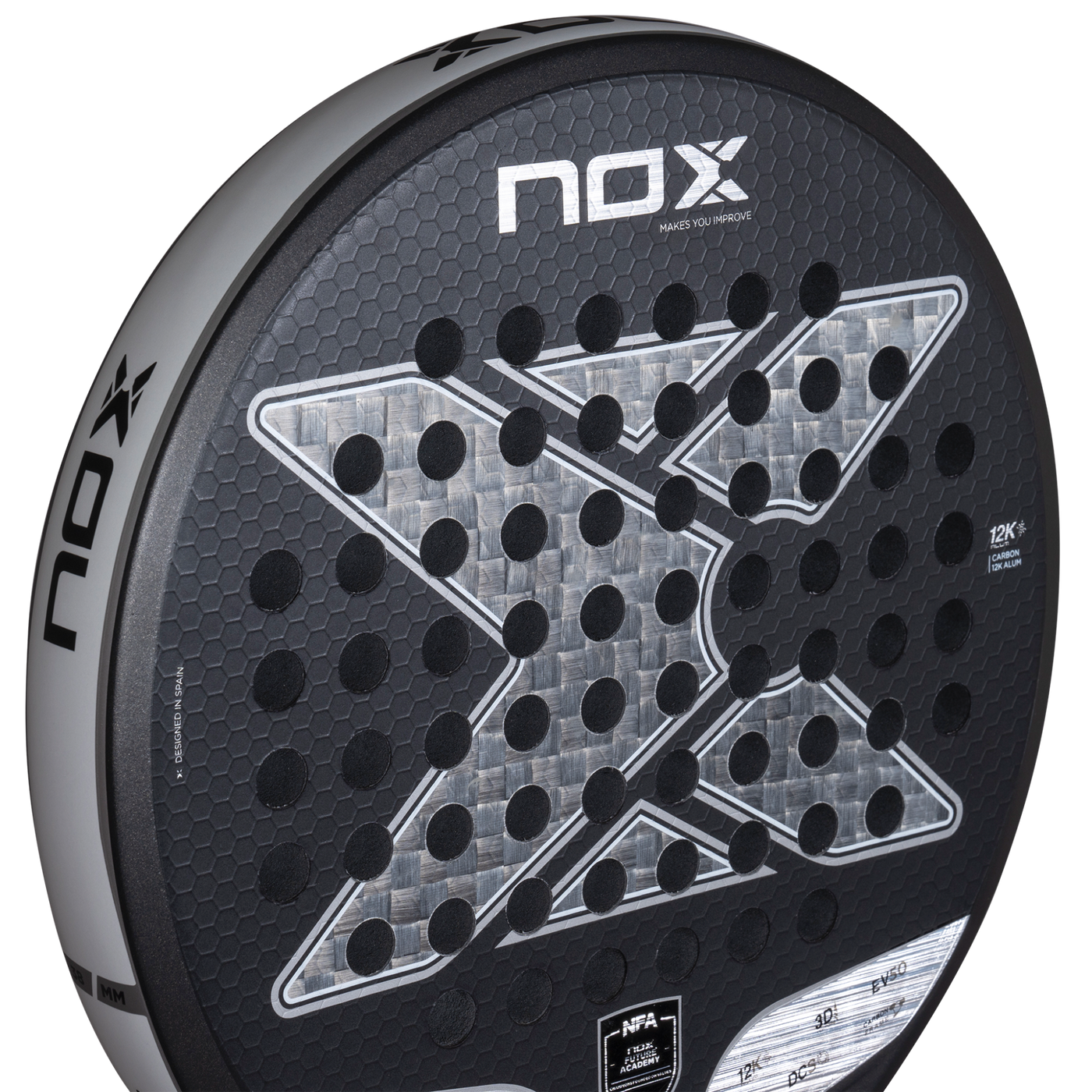 NOX FUTURE CONTROL 12K ALUM RACKET