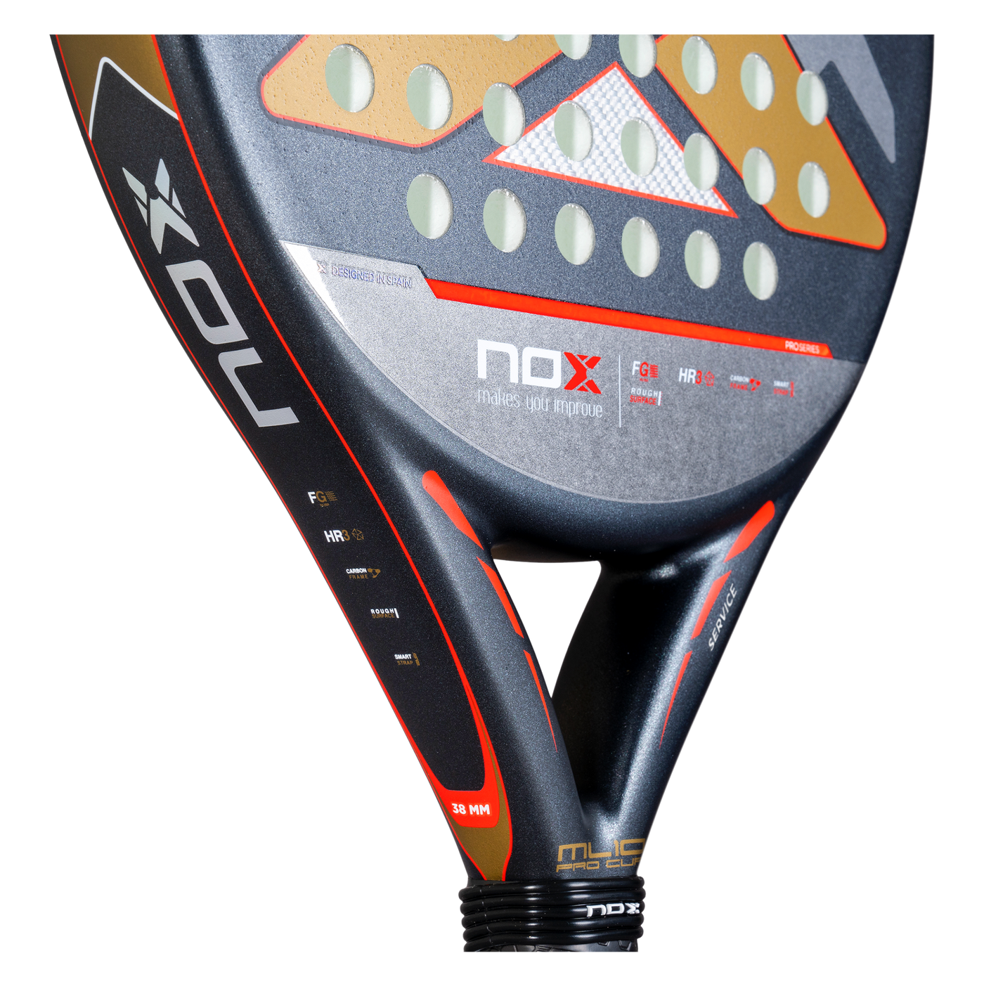 NOX PALA ML10 PRO CUP ROUGH SURFACE EDITION