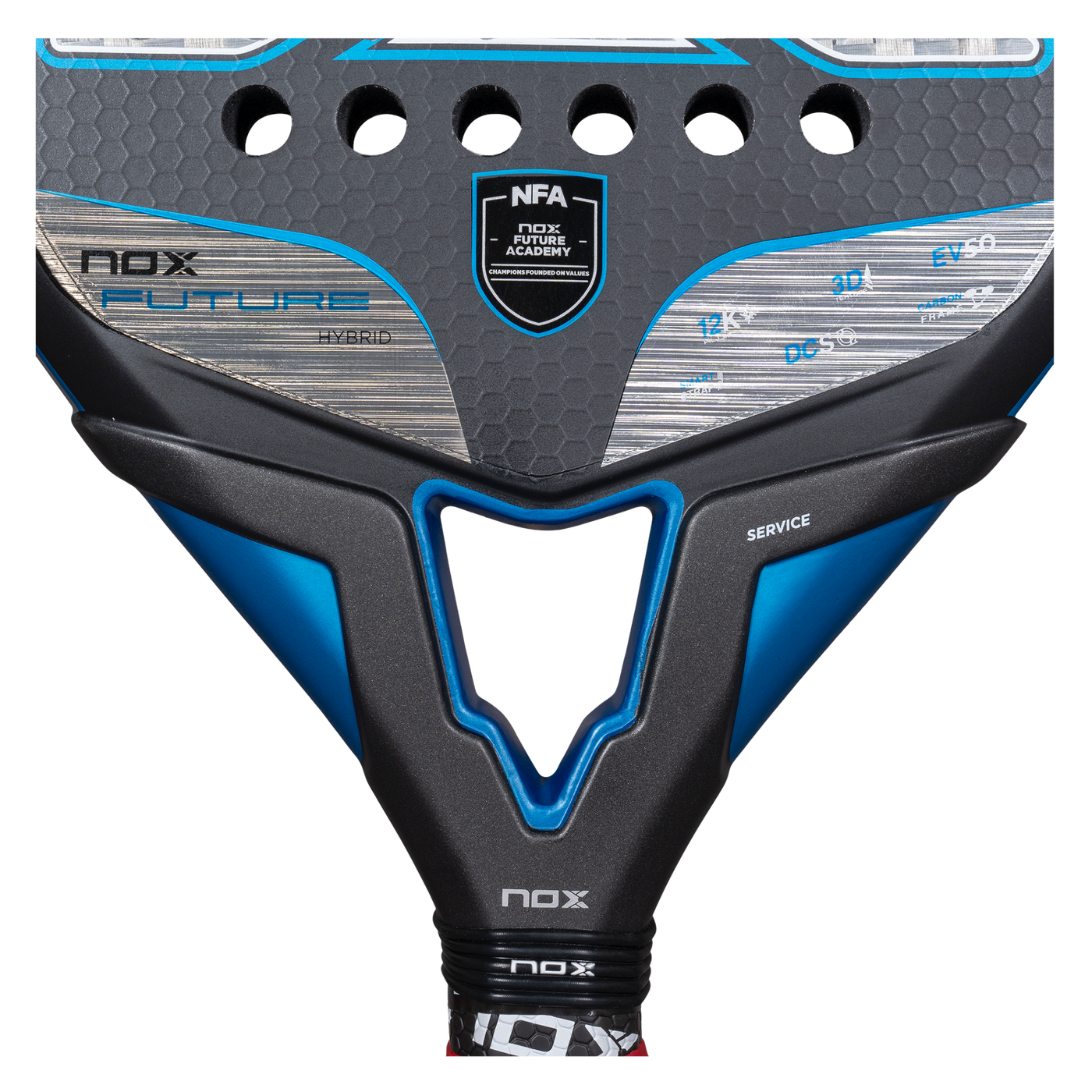 NOX FUTURE HYBRID 12K ALUM RACKET