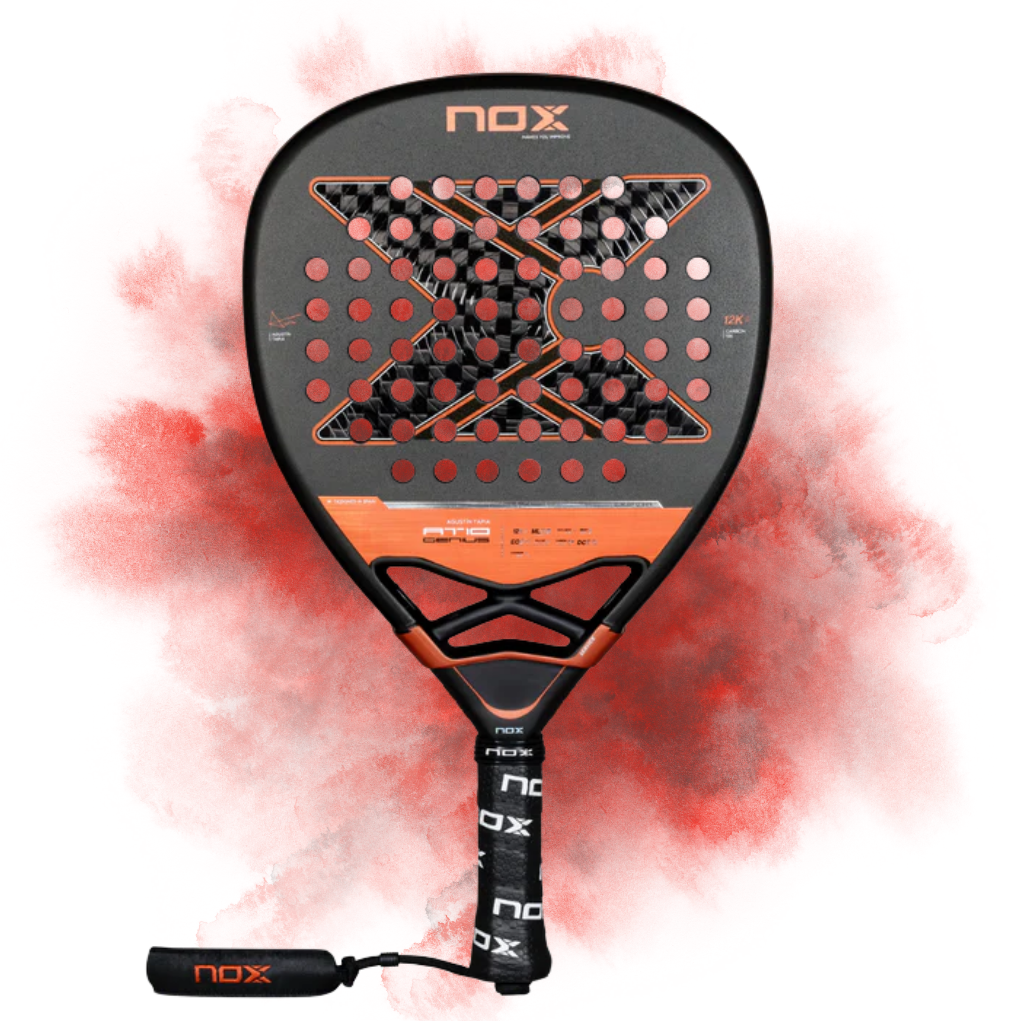 NOX AT10 Luxury Genius Attack 12K Agustin Tapia padel racket 2025