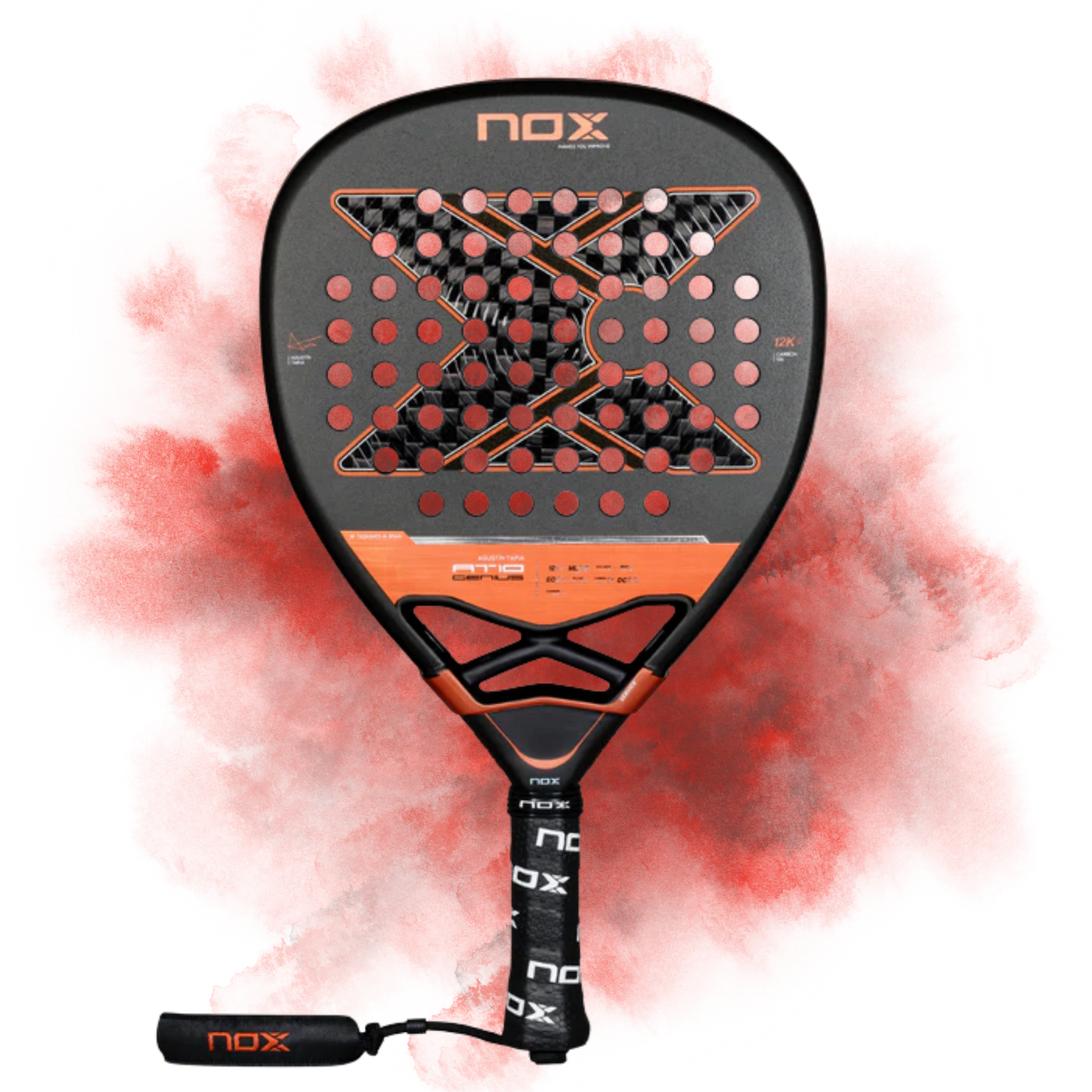 NOX AT10 Luxury Genius Attack 12K Agustin Tapia padel racket 2025