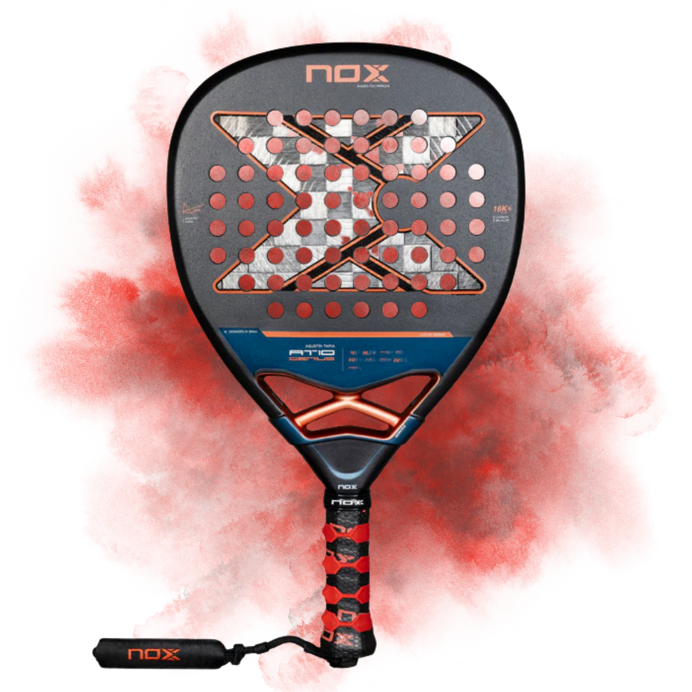 NOX AT10 Luxury Genius Attack 18K Alum Agustin Tapia padel racket 2025
