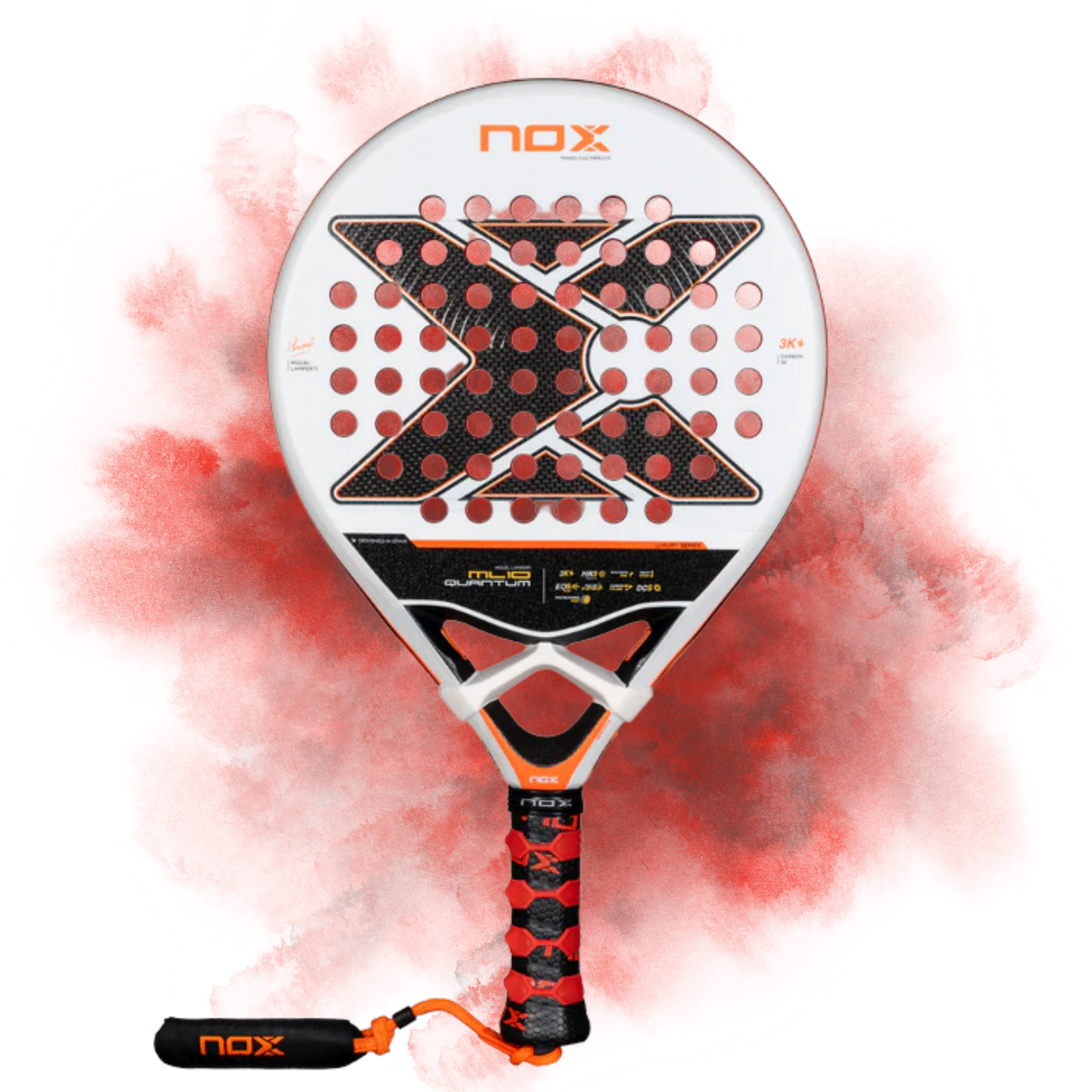 NOX ML10 Quantum 3K Miguel Lamperti padel racket 2025