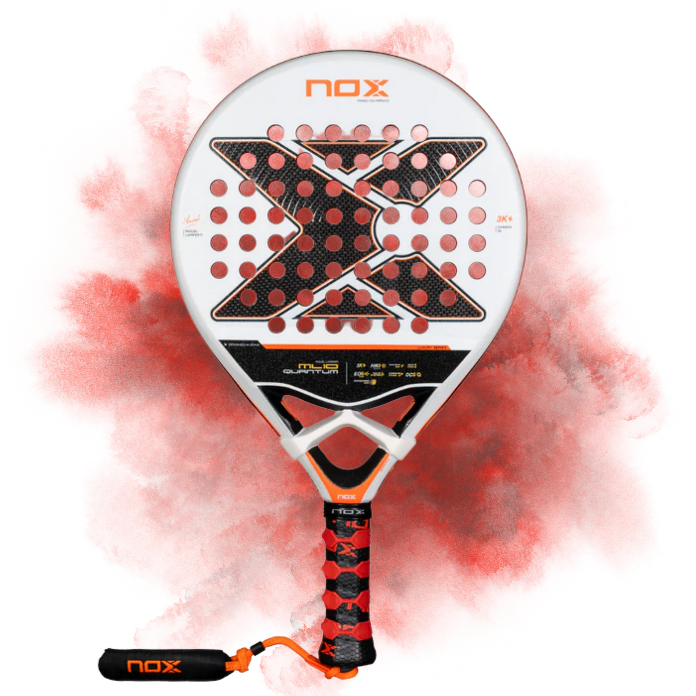 NOX ML10 Quantum 3K Miguel Lamperti padel racket 2025