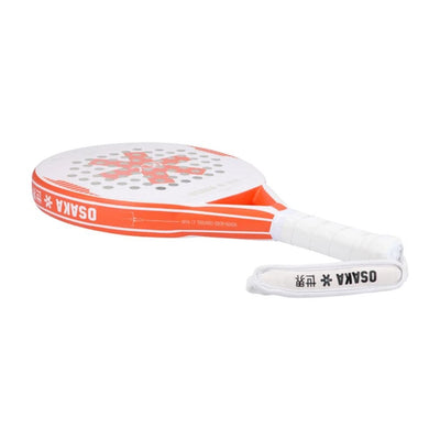 Osaka Vision Aero wit oranje padel racket