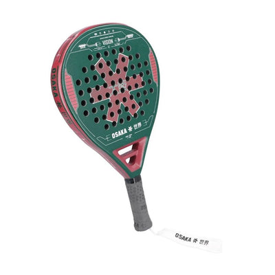 Osaka Vision groen rood padel racket