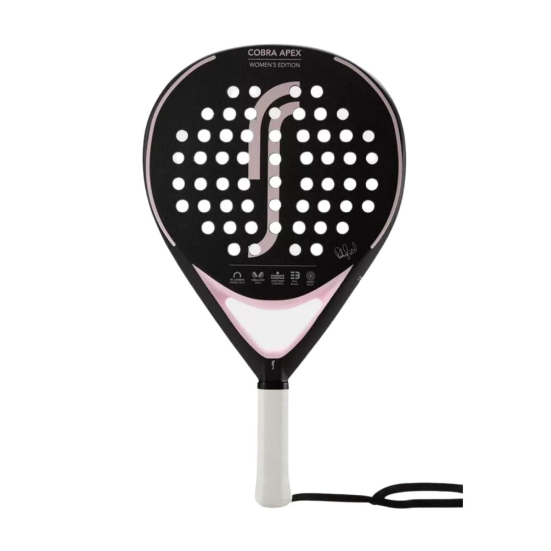RS Cobra Women's edition Apex zwart roze padel racket 2023