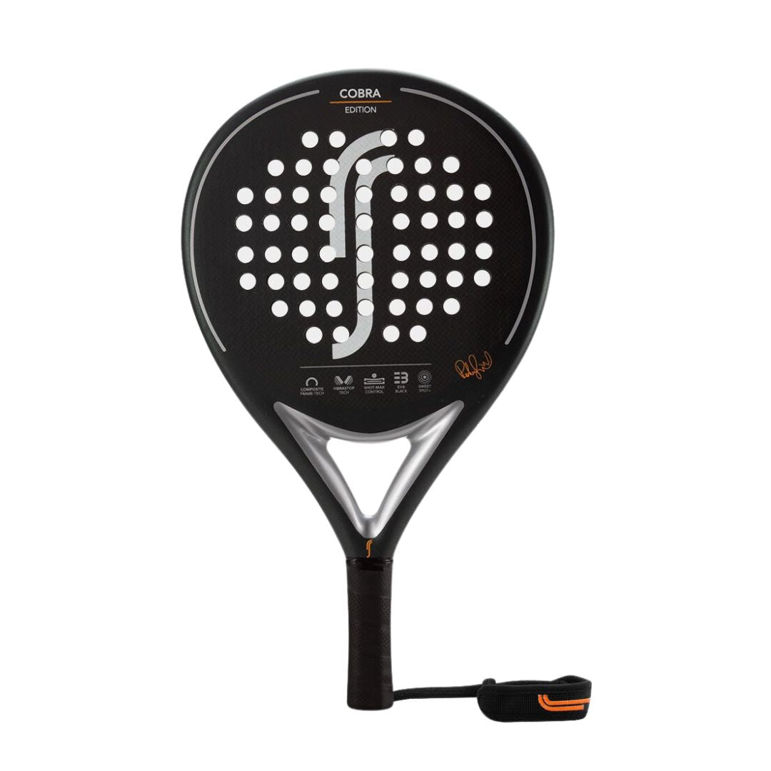 RS Cobra Edition zwart/groen/oranje padel racket 2023