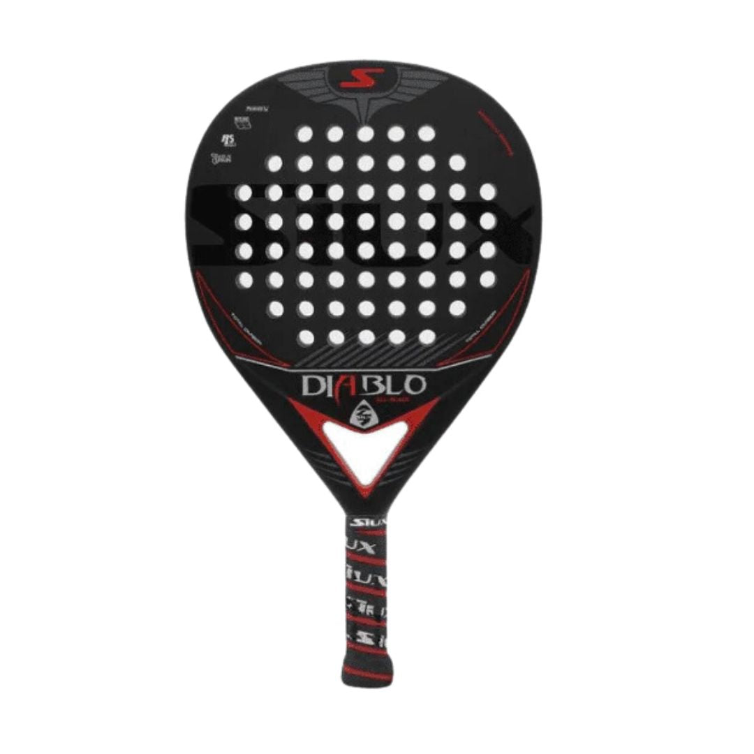 Siux Diablo zwart rood padel racket 2024