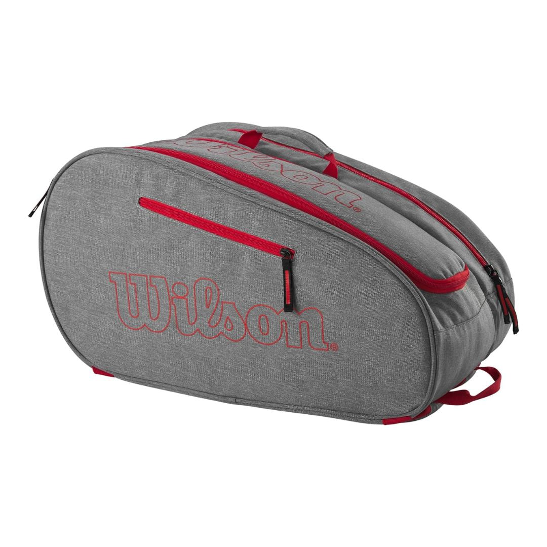 Wilson Team Padeltas Grijs/Rood