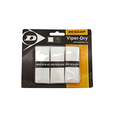 Dunlop Viper Dry Overgrips wit