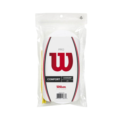 WILSON PRO COMFORT OVERGRIP 30x WIT