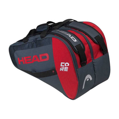 Head Core Combi Padel Tas Grijs Rood