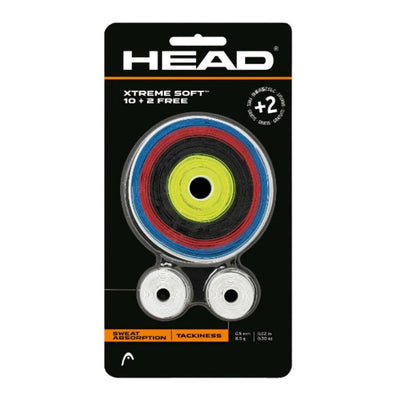 HEAD Xtreme Soft Overgrip 10 + 2 gratis Mix