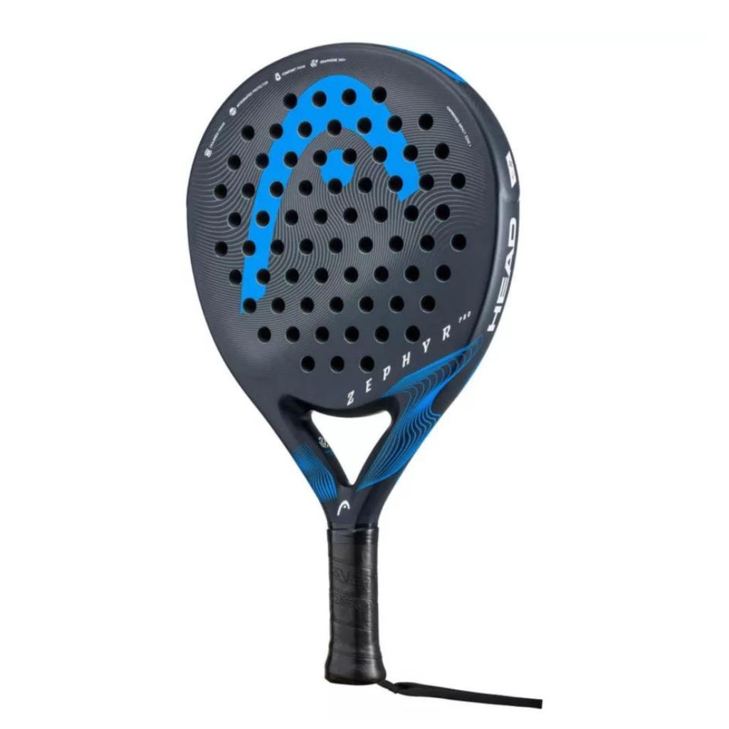 HEAD Zephyr Pro 2023 bk bl padel racket