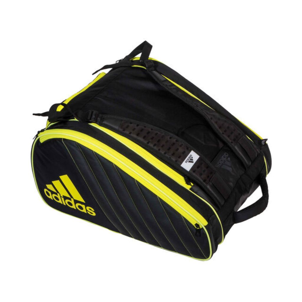 Adidas Racketbag Protour Zwart/ Geel
