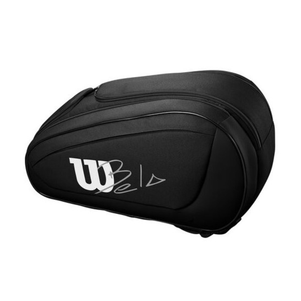 Wilson Bela Super Tour Padel Tas Zwart