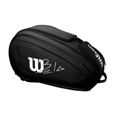 Wilson Bela Super Tour Padel Tas Zwart